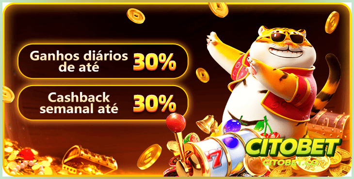 cashback de 30% promoções